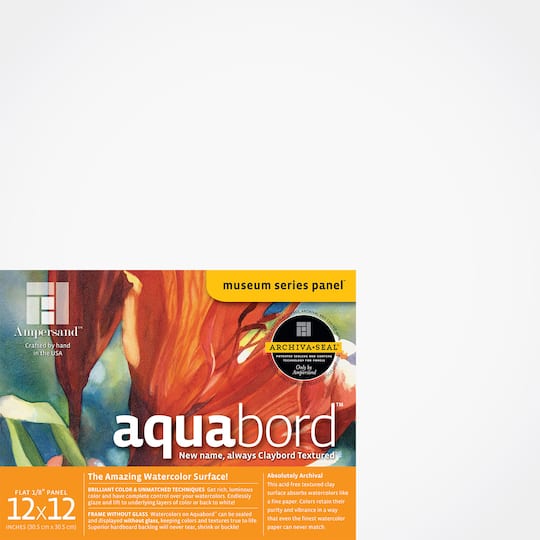 Ampersand&#x2122; Aquabord&#x2122; 1/8&#x22; Flat Panel